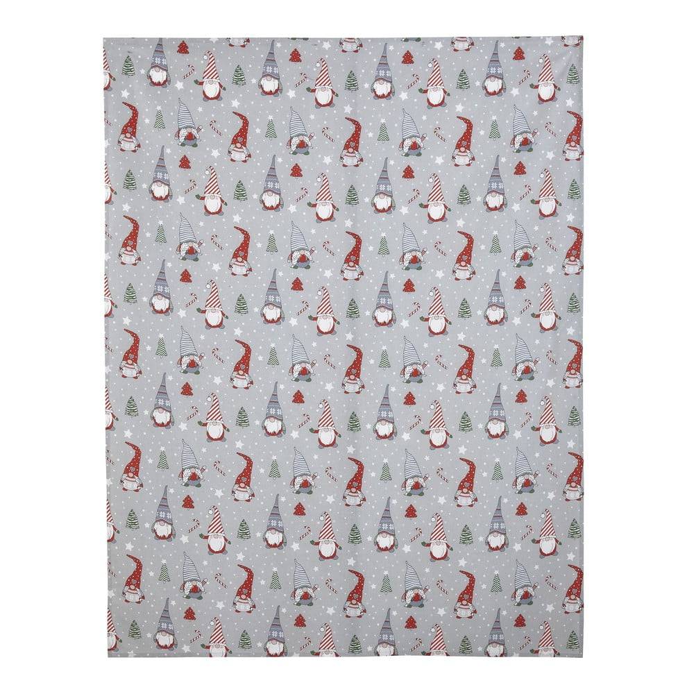 Bavlněný ubrus s vánočním motivem 137x229 cm Gnomes – Catherine Lansfield