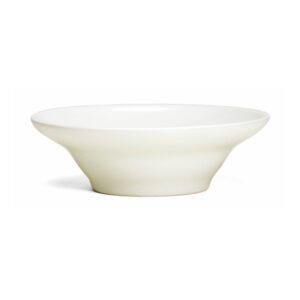 Bílý kameninový polévkový talíř Kähler Design Ursula