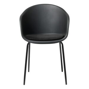 Černá jídelní židle Unique Furniture Topley