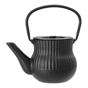Černá litinová čajová konvice Bloomingville Luca, 850 ml