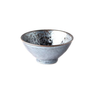 Černo-šedá keramická miska MIJ Pearl