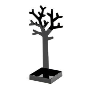 Černý organizér na šperky ve tvaru stromu Compactor