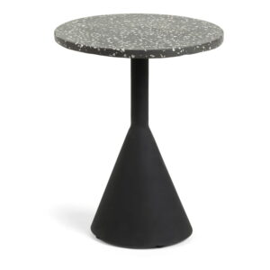 Černý příruční stolek La Forma Melano