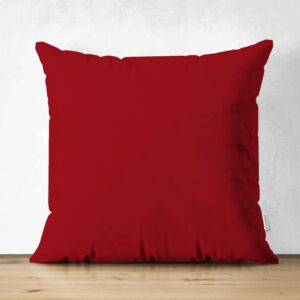 Červený povlak na polštář Minimalist Cushion Covers