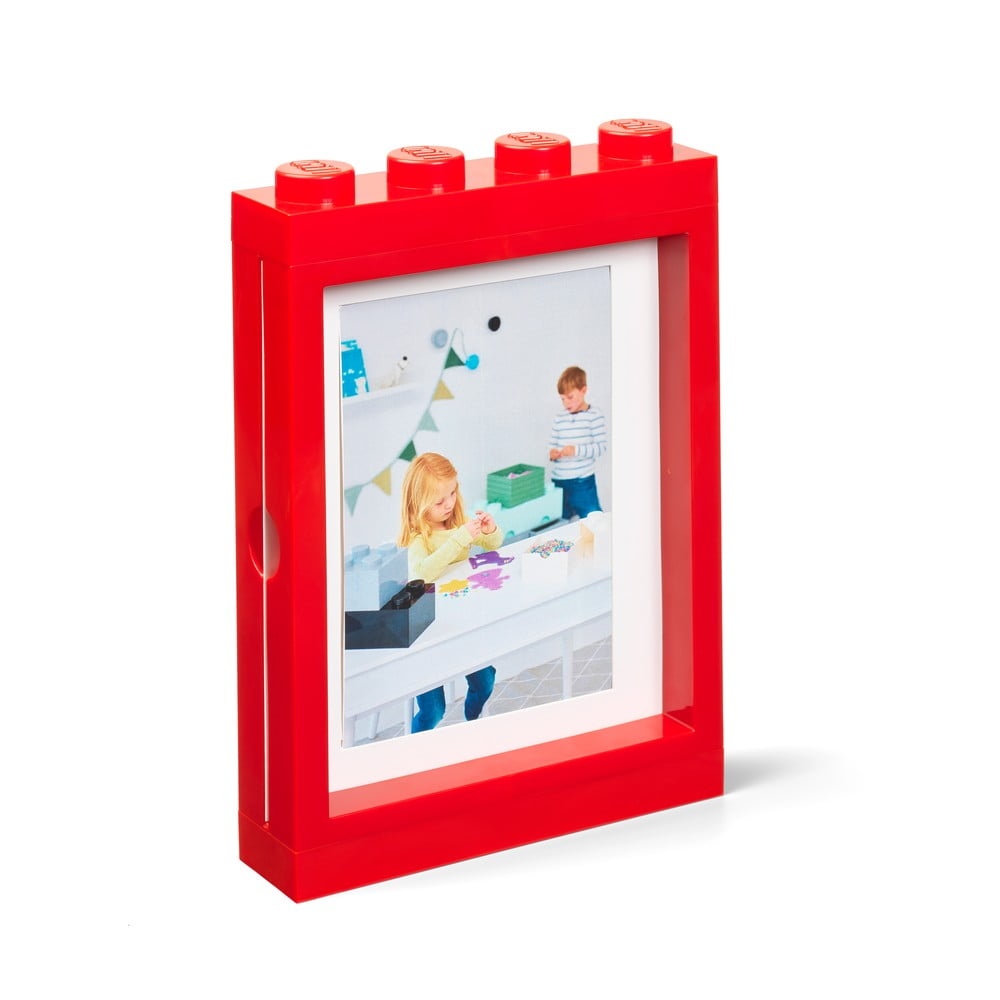 Červený rámeček na fotku LEGO®