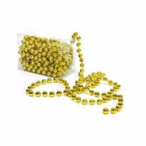 Dekorativní řetěz ve zlaté barvě Unimasa Balls