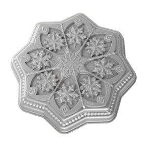 Forma na bábovku Nordic Ware Shortbread Snowflake