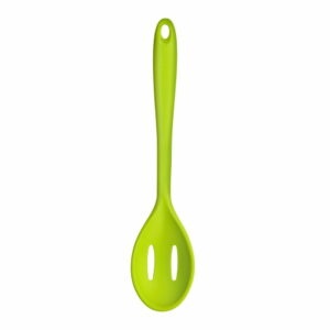 Limetkově zelená silikonová děrovaná lžíce Premier Housewares Zing
