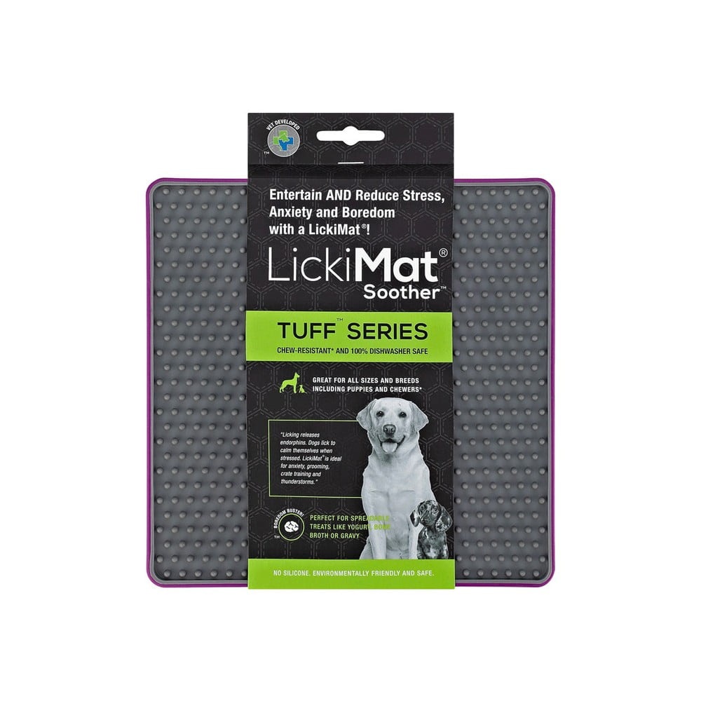 Lízací podložka Soother Tuff Purple – LickiMat