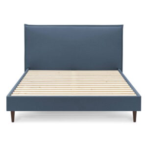 Modrá dvoulůžková postel Bobochic Paris Sary Dark