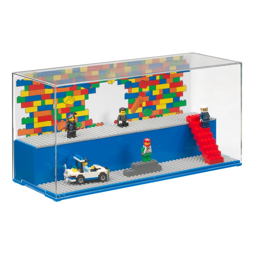 Modrá herní a sběratelská skříňka LEGO®
