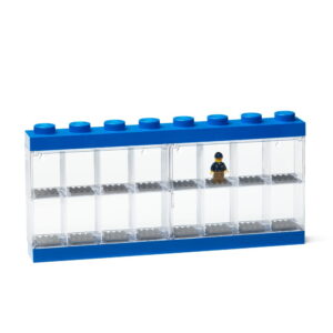 Modrá sběratelská skříňka na 16 minifigurek LEGO®