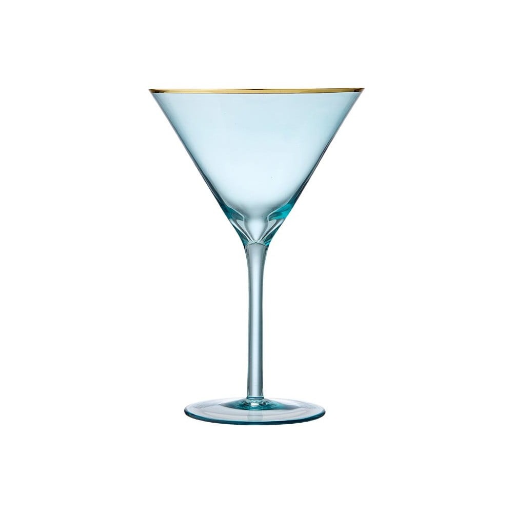 Modrá sklenice na martini Ladelle Chloe