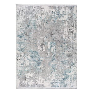 Modro-šedý koberec Universal Riad Abstract
