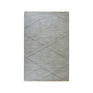 Modro-šedý venkovní koberec Floorita Gipsy
