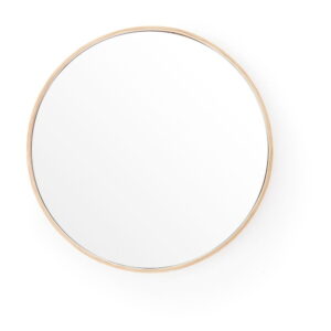 Nástěnné zrcadlo s rámem z dubového dřeva Wireworks Glance
