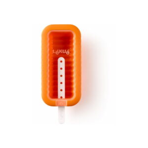 Oranžová silikonová forma na zmrzlinu Lékué Iconic