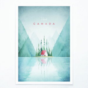 Plakát Travelposter Canada