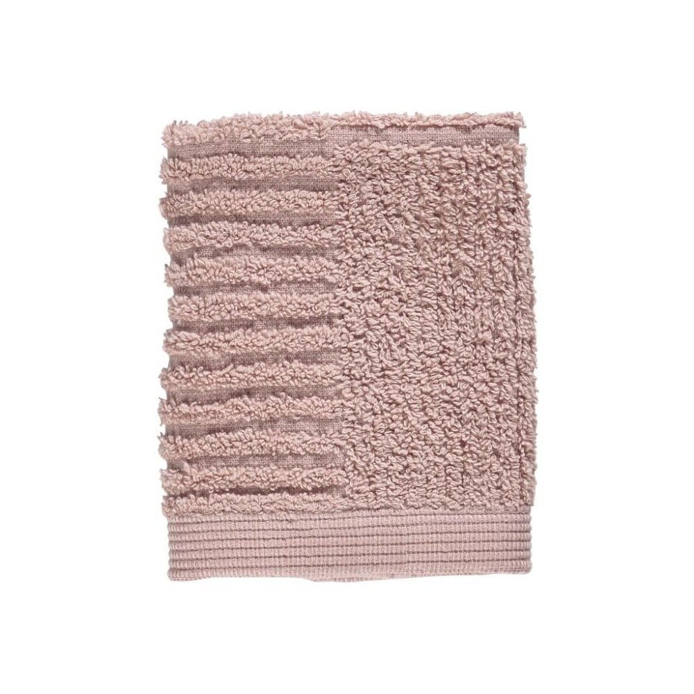 Růžový bavlněný ručník 30x30 cm Classic - Zone