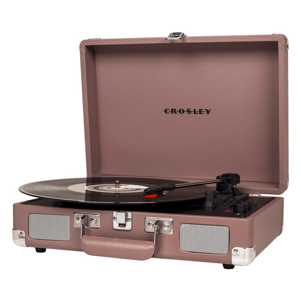 Růžový gramofón Crosley Cruiser Plus