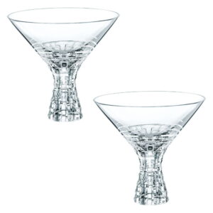 Sada 2 sklenic na koktejly z křišťálového skla Nachtmann Bossa Nova