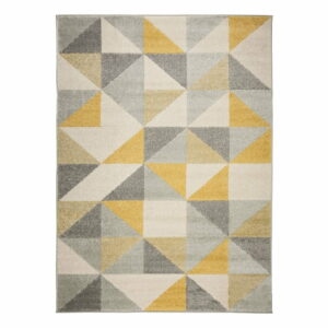 Šedo-žlutý koberec Flair Rugs Urban Triangle