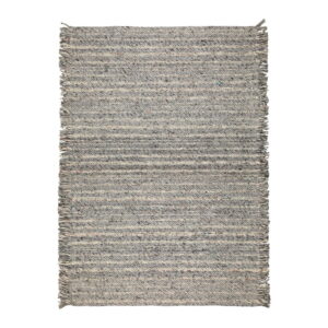 Šedý vlněný koberec Zuiver Frills