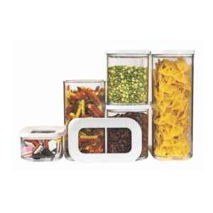 Set 5 úložných boxů na potraviny Rosti Mepal Modula Starter