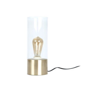 Stolní lampa s podstavcem ve zlaté barvě Leitmotiv Lax