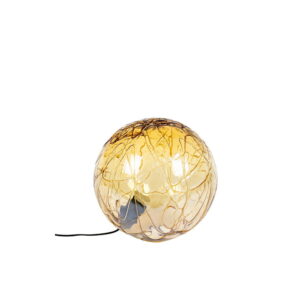 Stolní lampa ve zlaté barvě Dutchbone Lune
