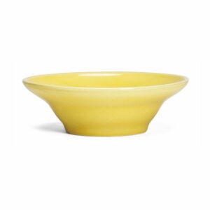 Žlutý kameninový polévkový talíř Kähler Design Ursula