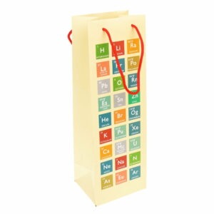 Dárková taška  na víno 12x36 cm Periodic Table – Rex London
