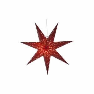 Červená svítící hvězda Star Trading Paperstar Galaxy