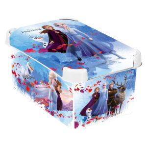 Dětský úložný box s víkem CURVER Frozen