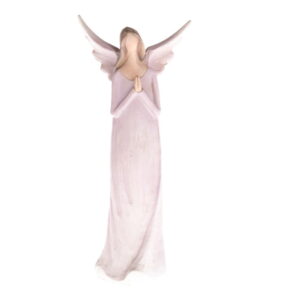 Fialová dekorativní soška Dakls Praying Angel