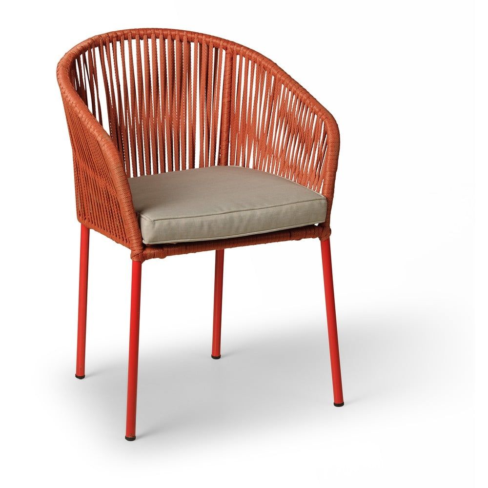 Sada 2 červených zahradních židlí Bonami Selection Trapani