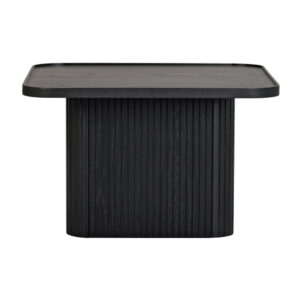 Černý odkládací stolek z dubového dřeva Rowico Sullivan