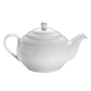 Bílá porcelánová čajová konvice Maxwell & Williams Basic