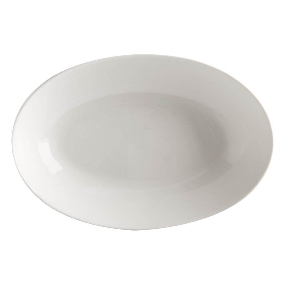 Bílý porcelánový hluboký talíř Maxwell & Williams Basic