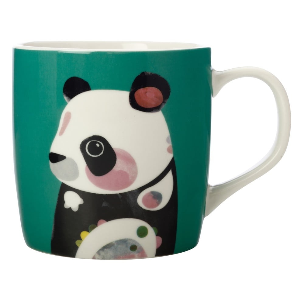 Tyrkysový porcelánový hrnek Maxwell & Williams Pete Cromer Panda