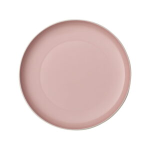 Bílo-růžový porcelánový talíř Villeroy & Boch Uni