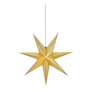 Vánoční závěsná dekorace ve zlaté barvě Markslöjd Glitter