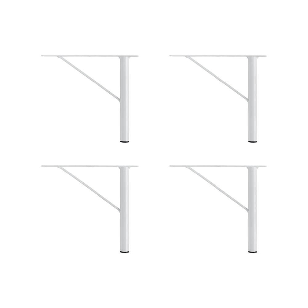 Bílé kovové nožičky 4 ks Mistral & Edge by Hammel - Hammel Furniture