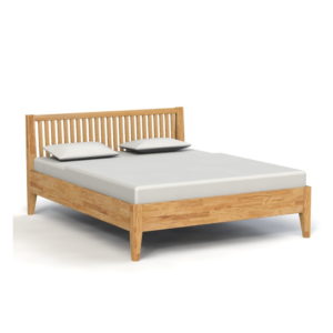 Dvoulůžková postel z dubového dřeva 160x200 cm Odys - The Beds