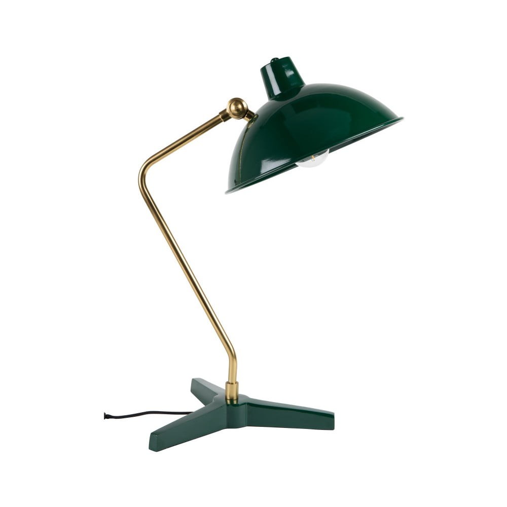 Zelená stolní lampa Dutchbone Devi