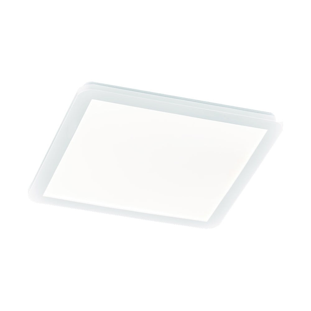 Bílé čtvercové stropní LED svítidlo Trio Camillus