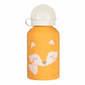 Oranžovo-bílá dětská láhev na pití Sass & Belle Woodland Fox