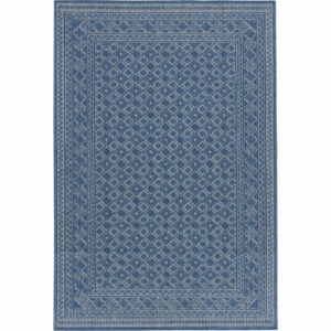 Modrý venkovní koberec 290x200 cm Terrazzo - Floorita