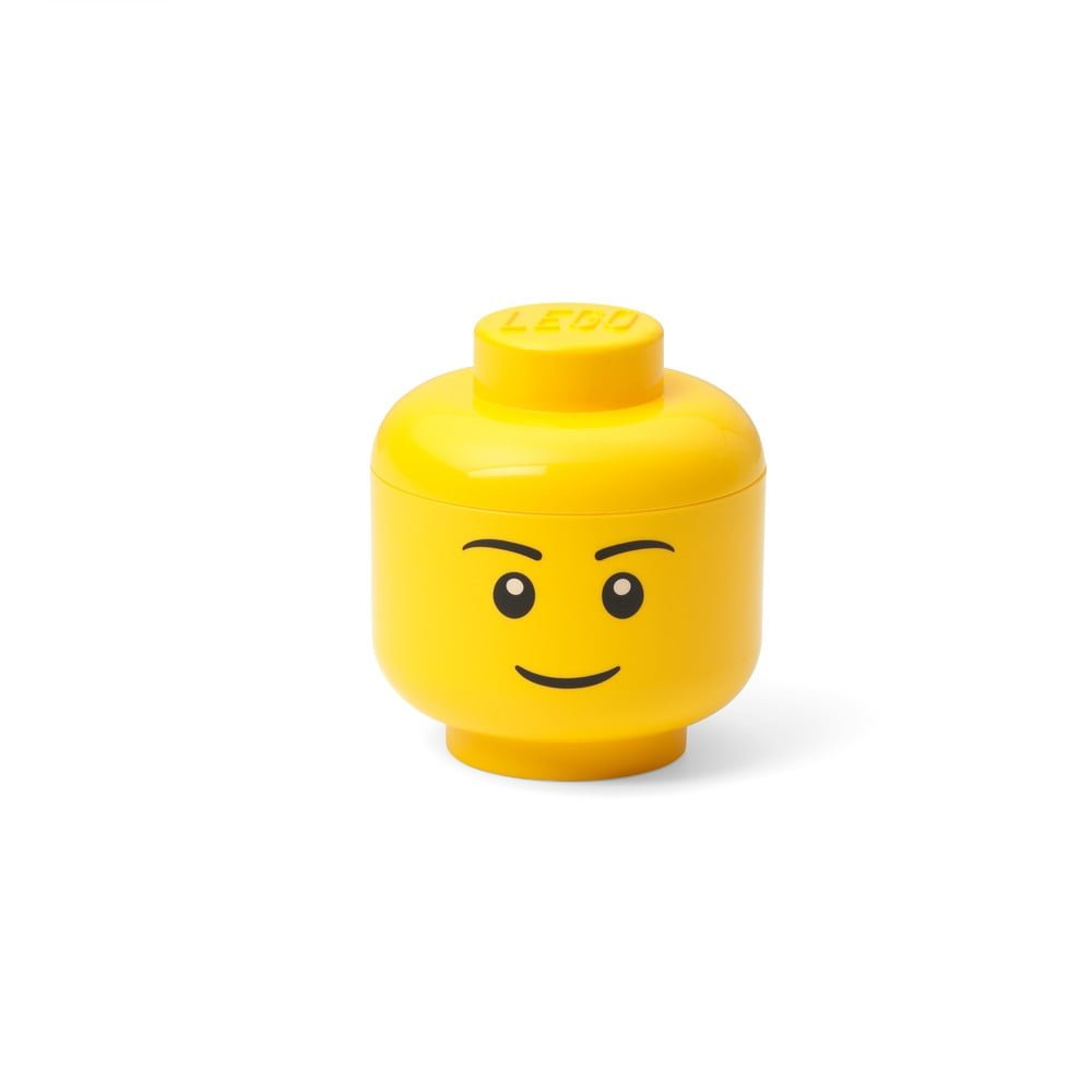 Žlutý úložný box LEGO® Boy
