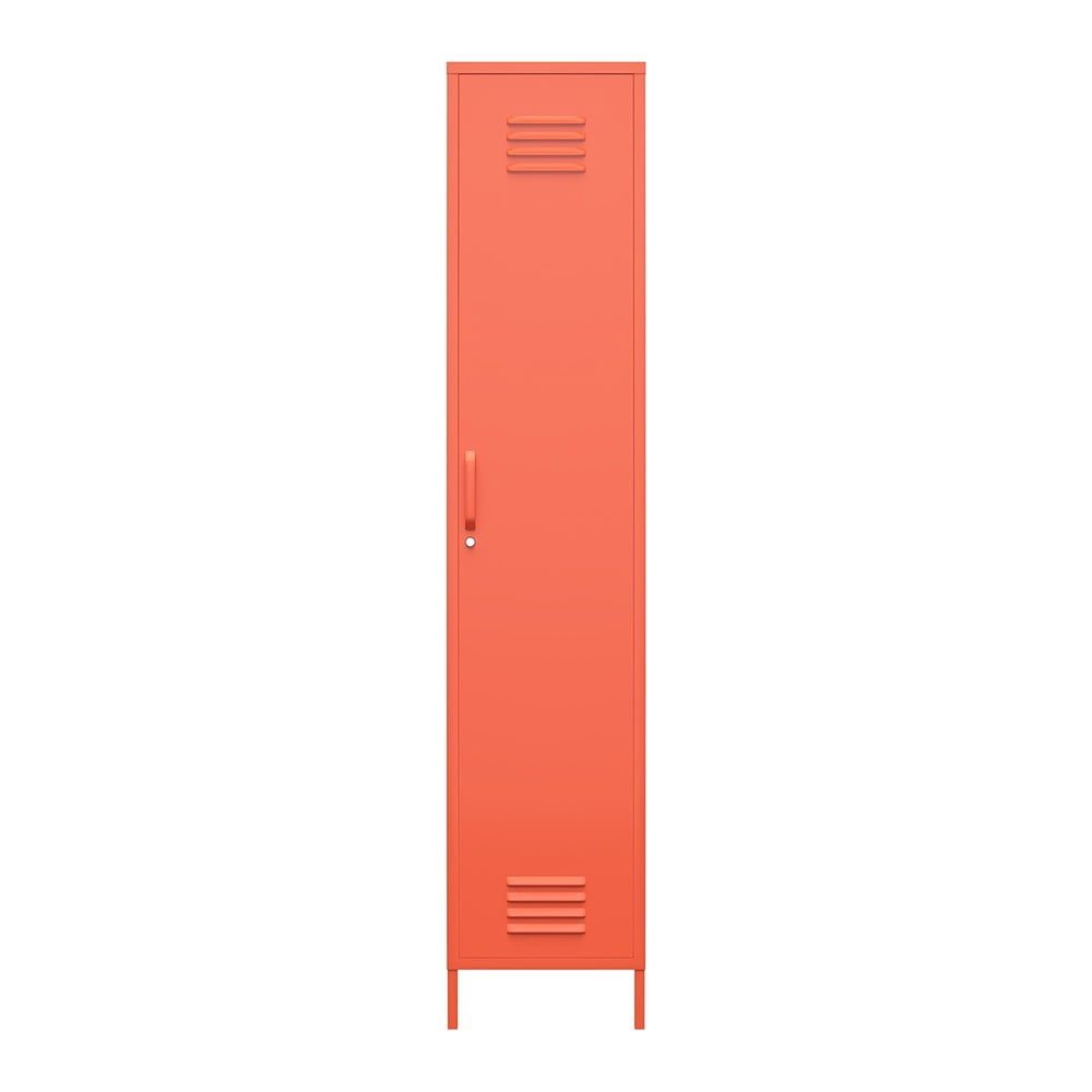 Oranžová kovová skřínka Novogratz Cache